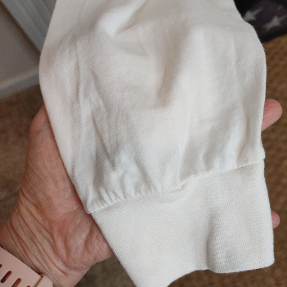 FRUIT OF THE LOOM PLATINUM LS T-SHIRT, WHITE 3XL - Picture 2 of 4